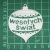 scrapek bombka z napisem Wesołych Świąt